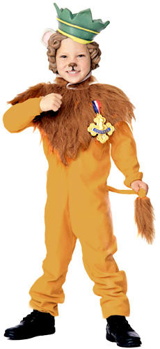 Childs Cowardly Lion Costume
