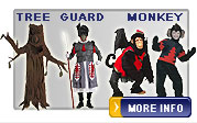 Scary Tree and Flying Monkey Costumes