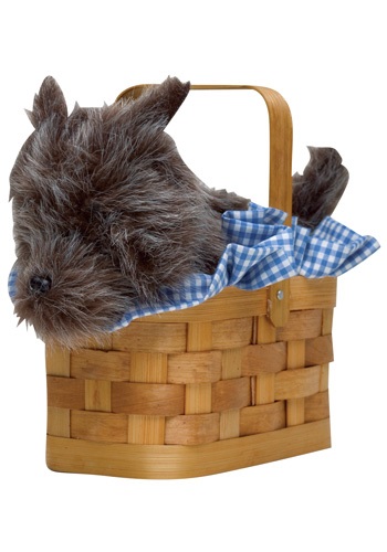 Toto in a Basket Handbag